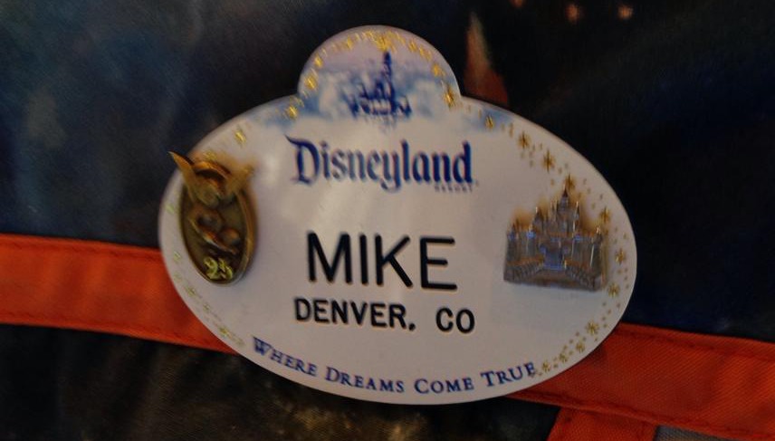 Disney Cast Member Name Tag Pins and Service Awards [Info Graphic]